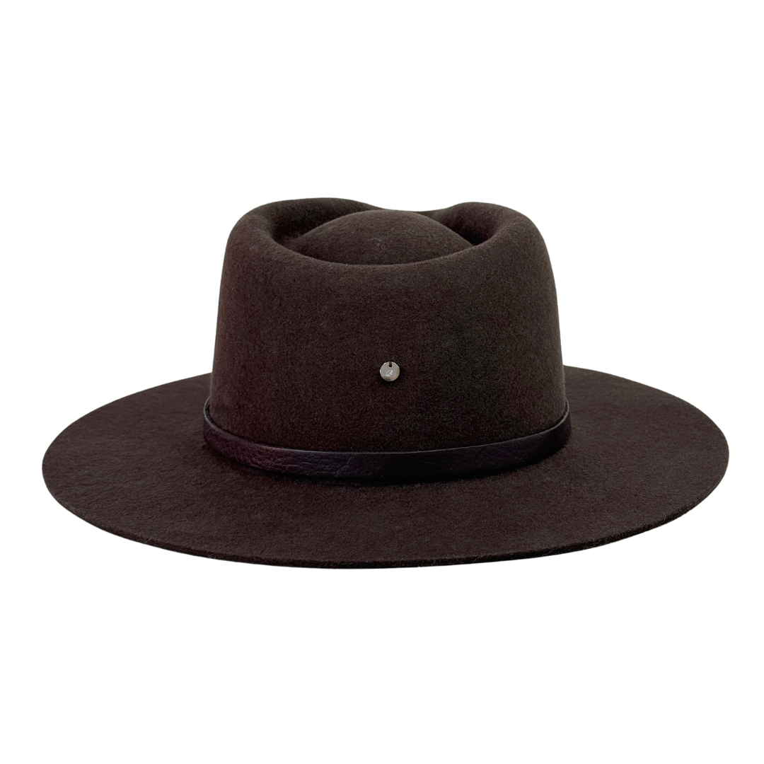 Allpa Chocolate + Brown Leather Band