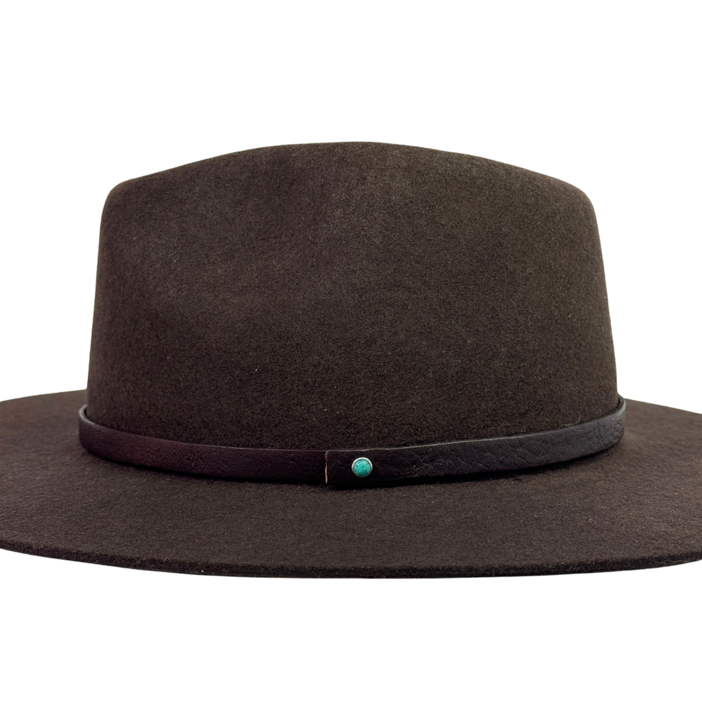 Allpa Chocolate + Brown Leather Band