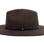 Allpa Chocolate + Brown Leather Band